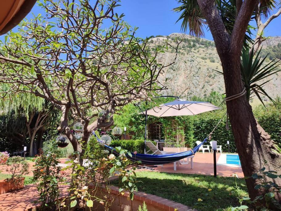 Da Nonna Cettina Appartamento In Villa Con Piscina パレルモ エクステリア 写真